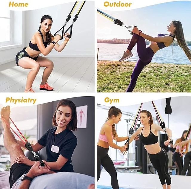 Exercise Resistance Bands Workingout Kit for Men/Women