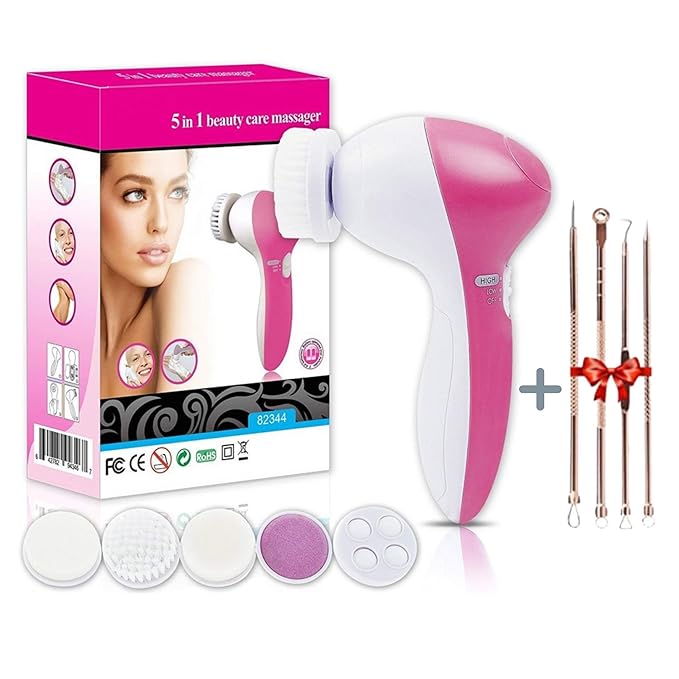 5 in 1 Portable Electric Facial Massager