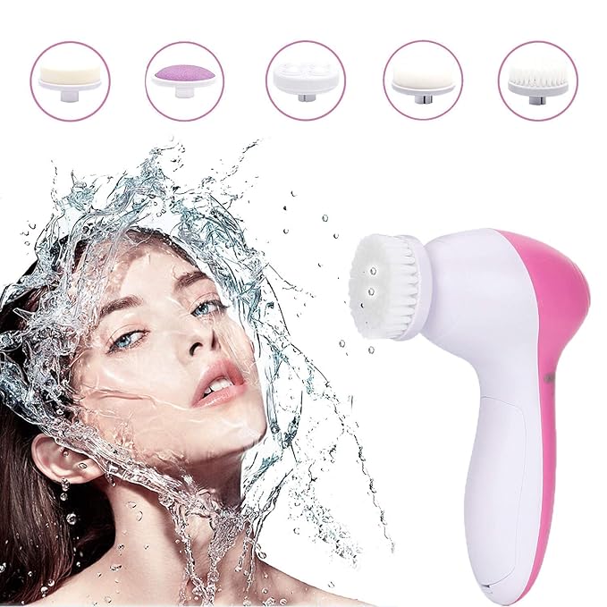 5 in 1 Portable Electric Facial Massager