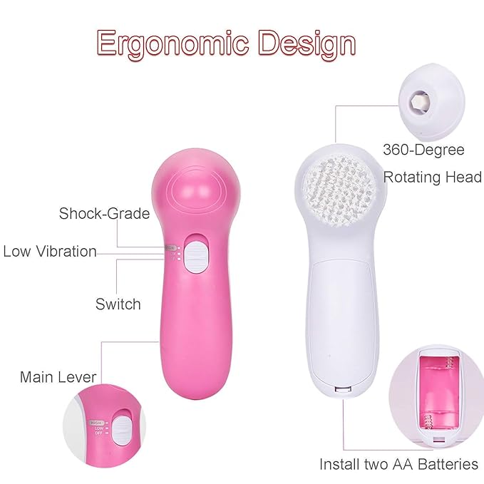 5 in 1 Portable Electric Facial Massager