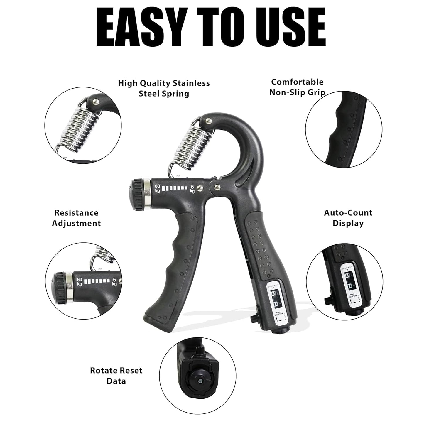 10Kg To 60Kg Weight Adjustable Professional Counter