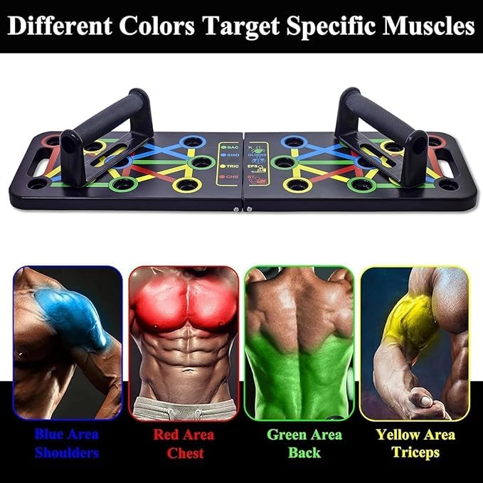 15 In 1 Pushup Board: Gym Equipment for Home Workout