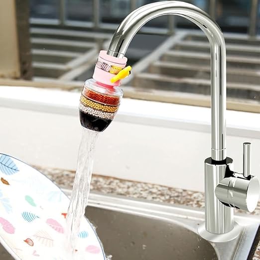 Carbon Faucet Water Filter Universal Interface Home Kitchen