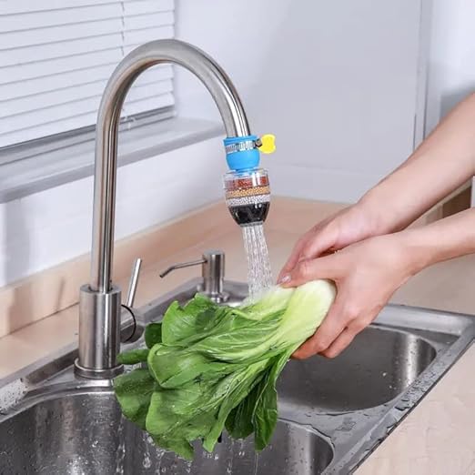 Carbon Faucet Water Filter Universal Interface Home Kitchen