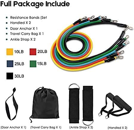 Exercise Resistance Bands Workingout Kit for Men/Women